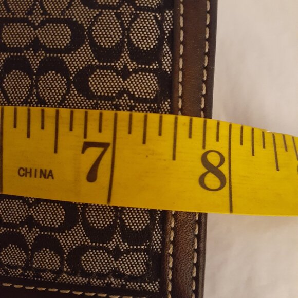 Coach Monogram Trifold Wallet - Picture 13 of 15